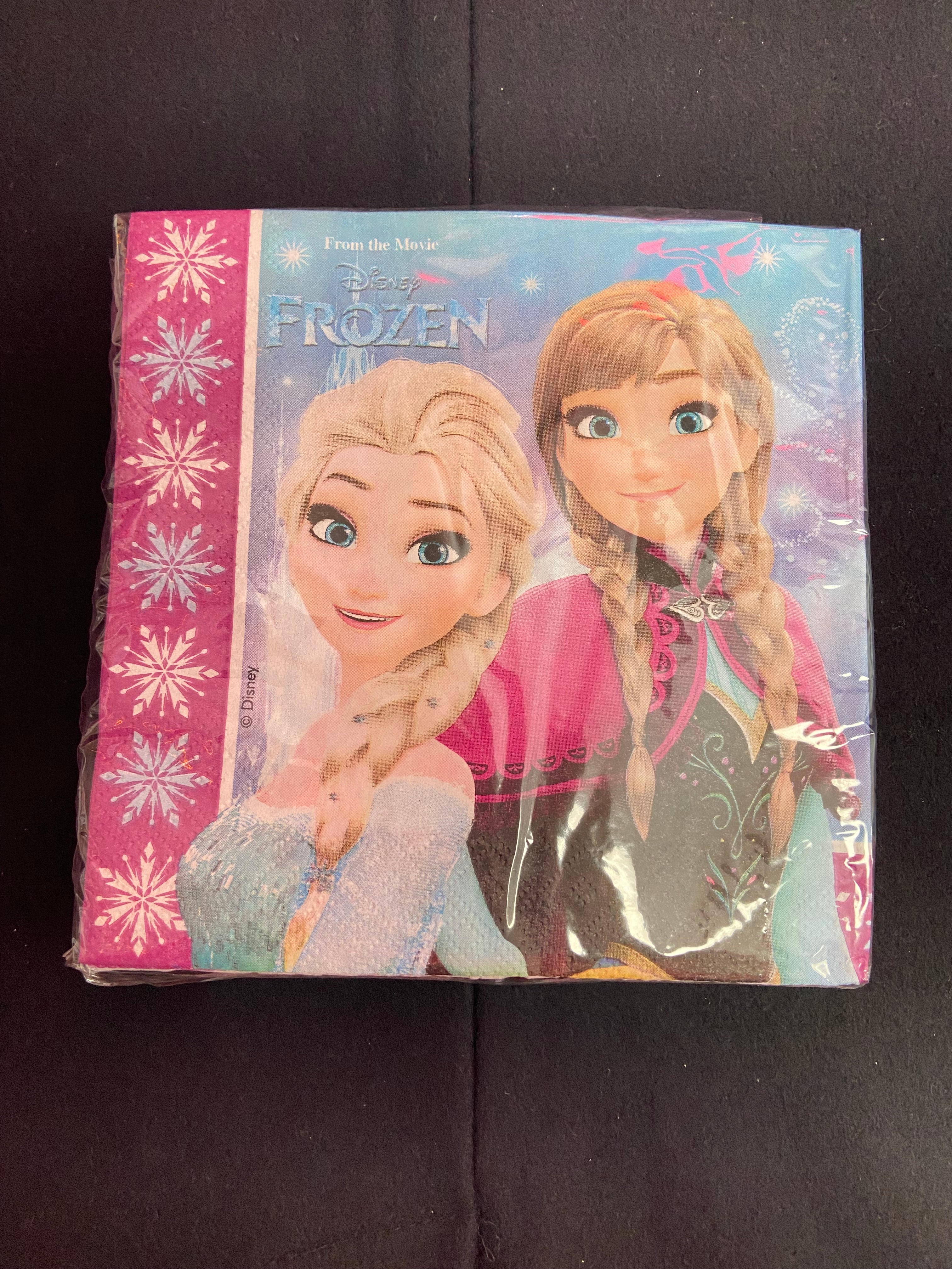 20 Frozen 2-ply napkins, 33x33cm