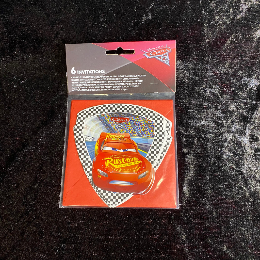 🎉 Pack Anniversaire Disney Cars – 6 enfants (PRÊT POUR LE WEEK-END)