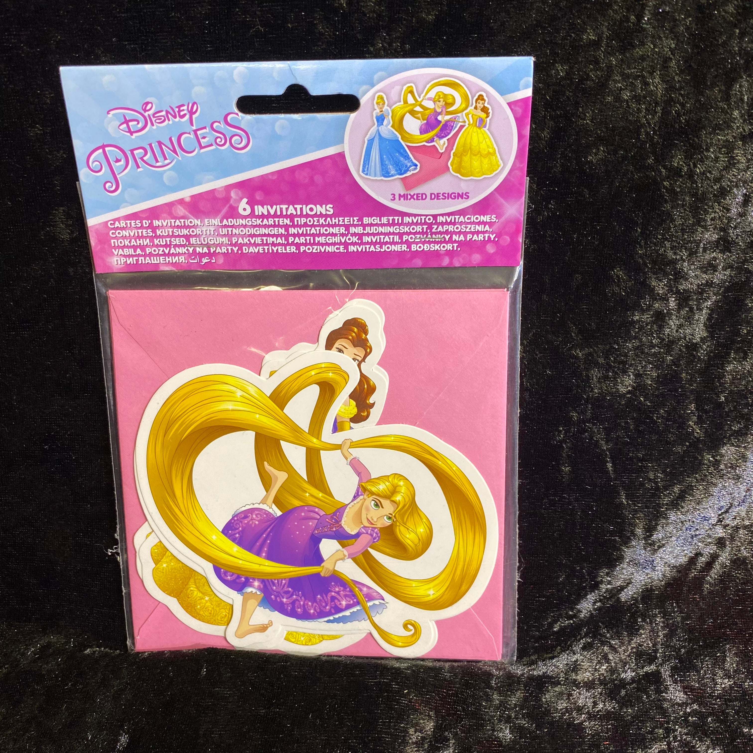 Pack Anniversaire Disney Princess – 6 enfants (PRÊT POUR LE WEEK-END)