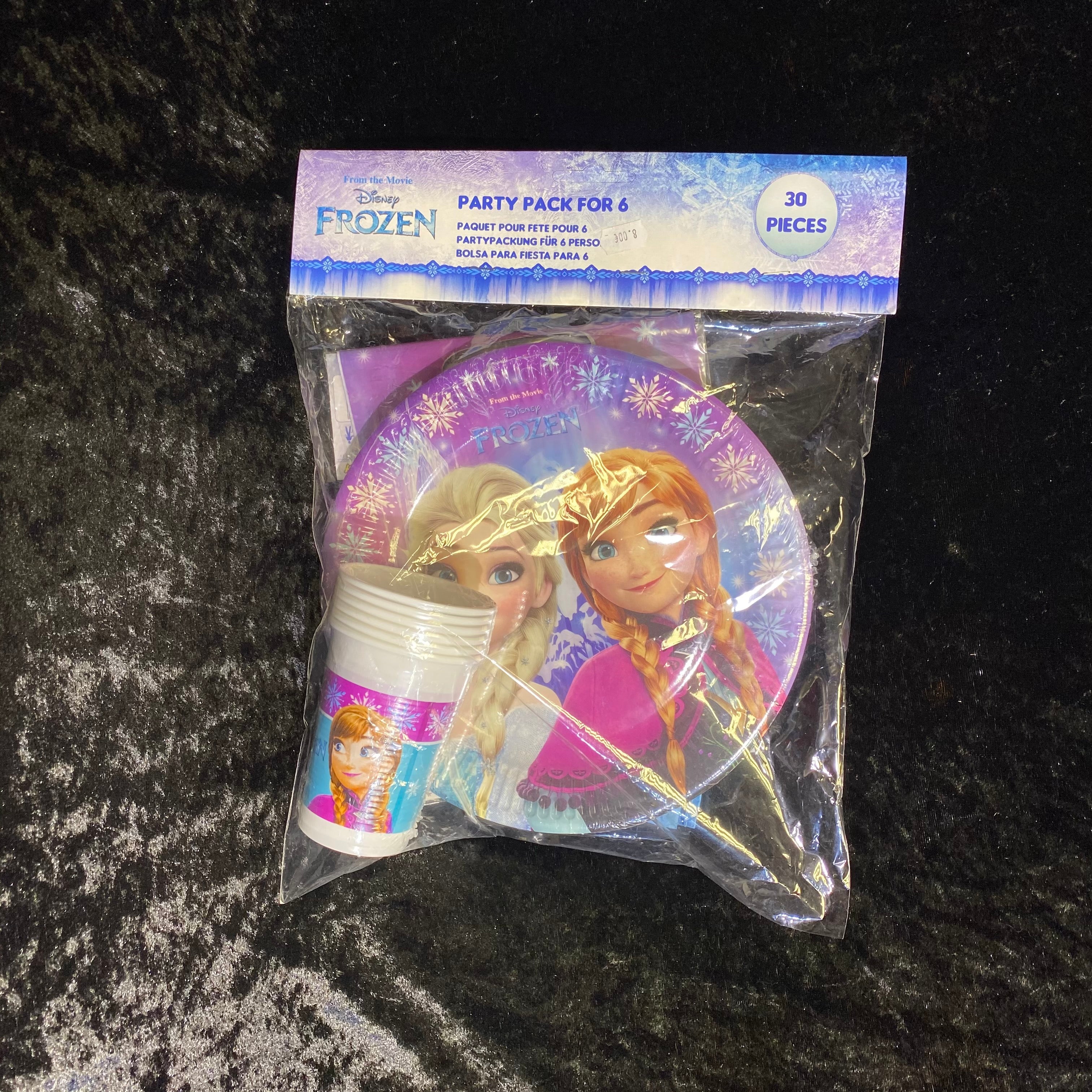 Frozen birthday kit for 6 people