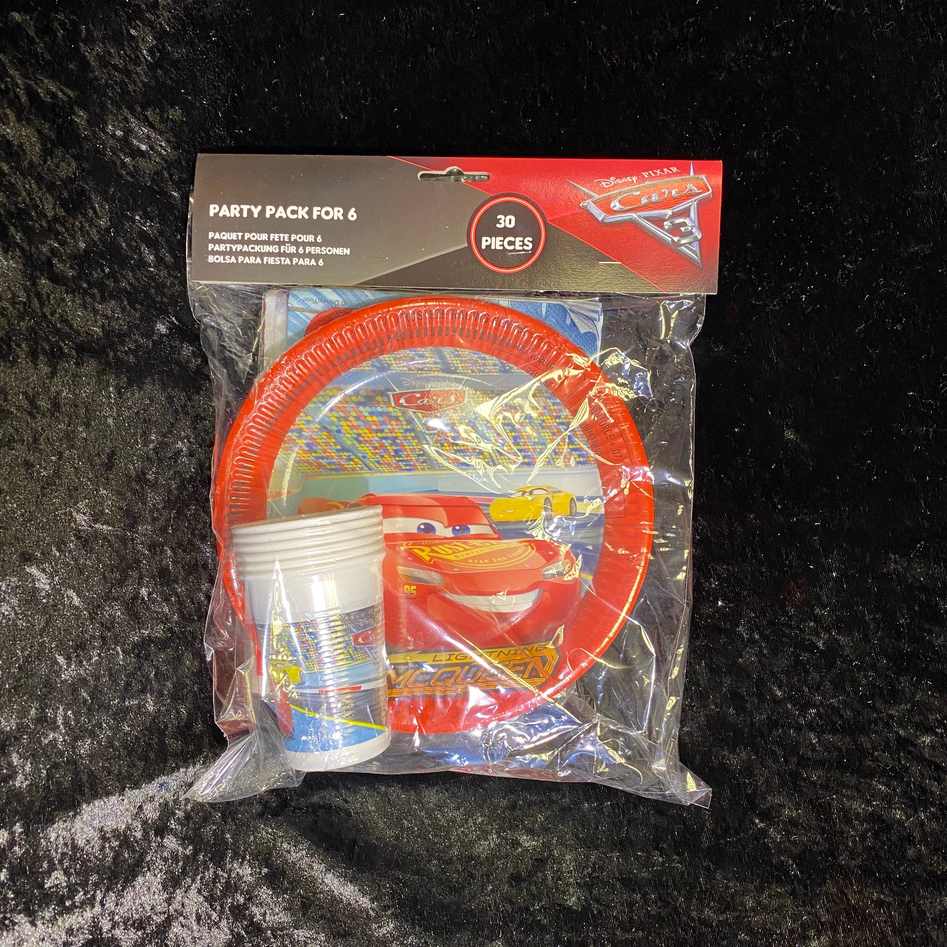 Cars 3 Birthday Kit for 6 People
