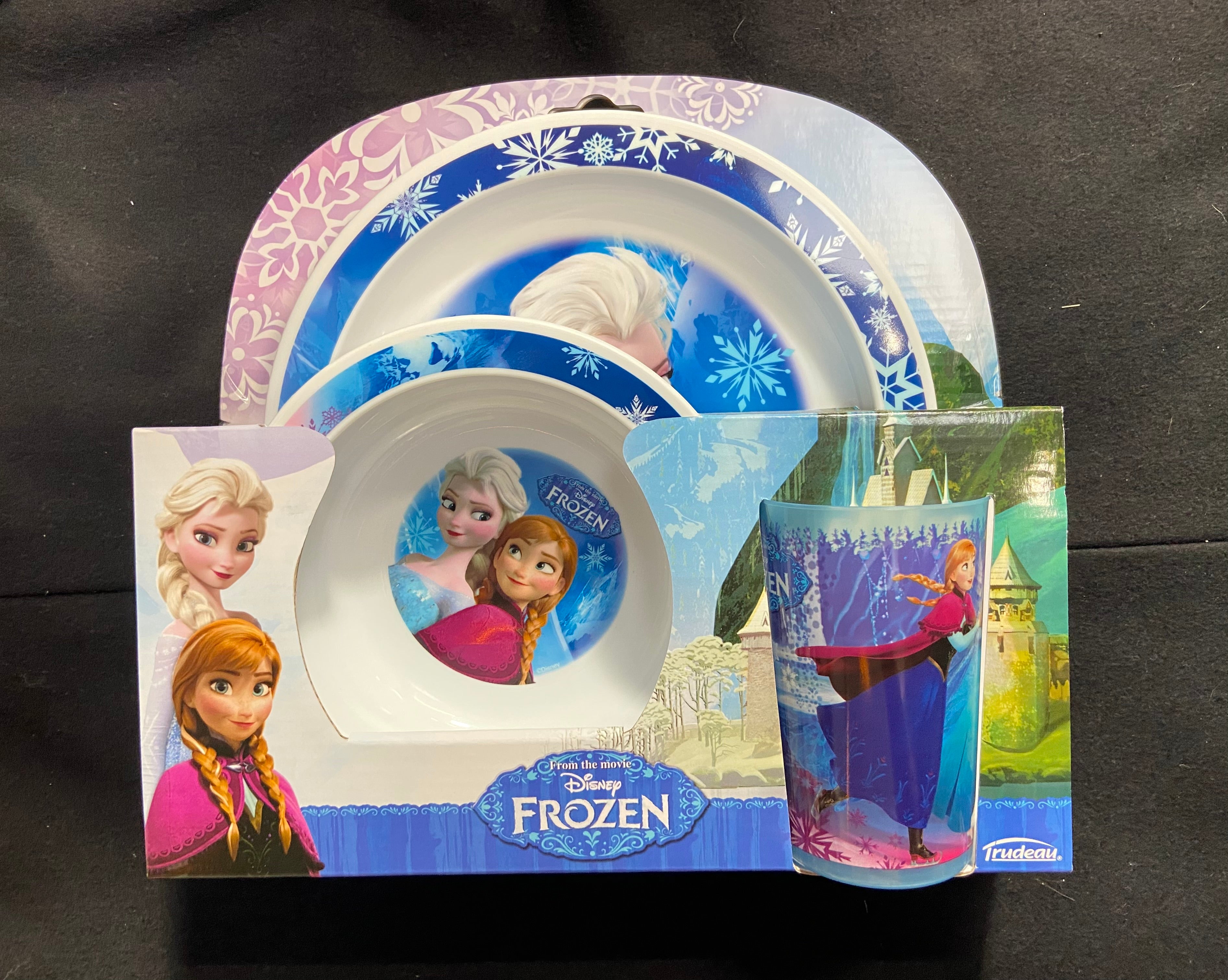 Set 3pièces assiette plate, bol, gobelet Disney/Avengers