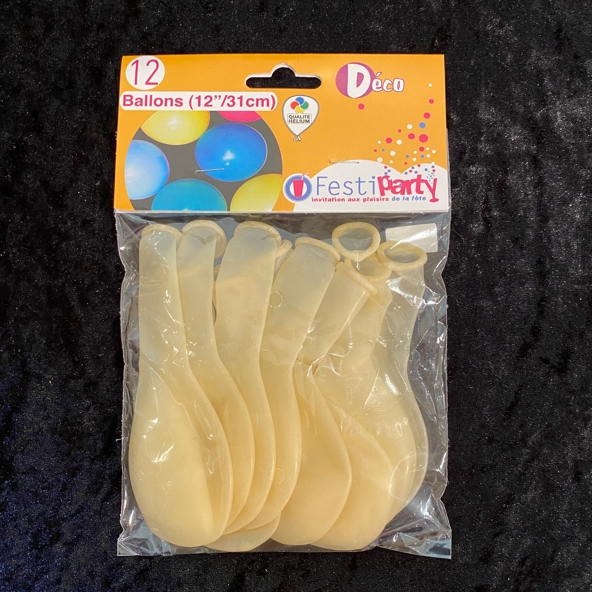 12 ballons 12'' transparent