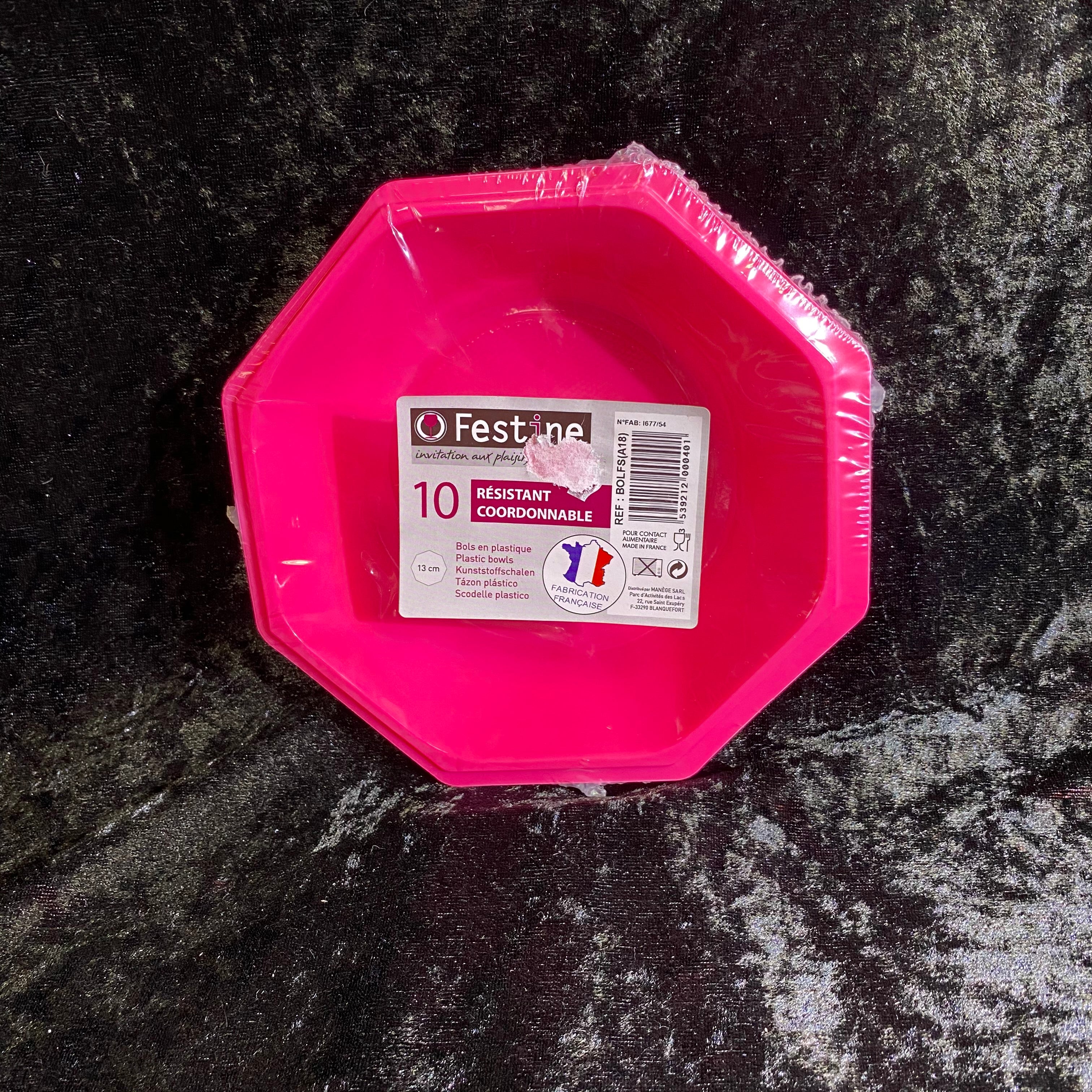 10 bols salade - 8 couleurs au choix