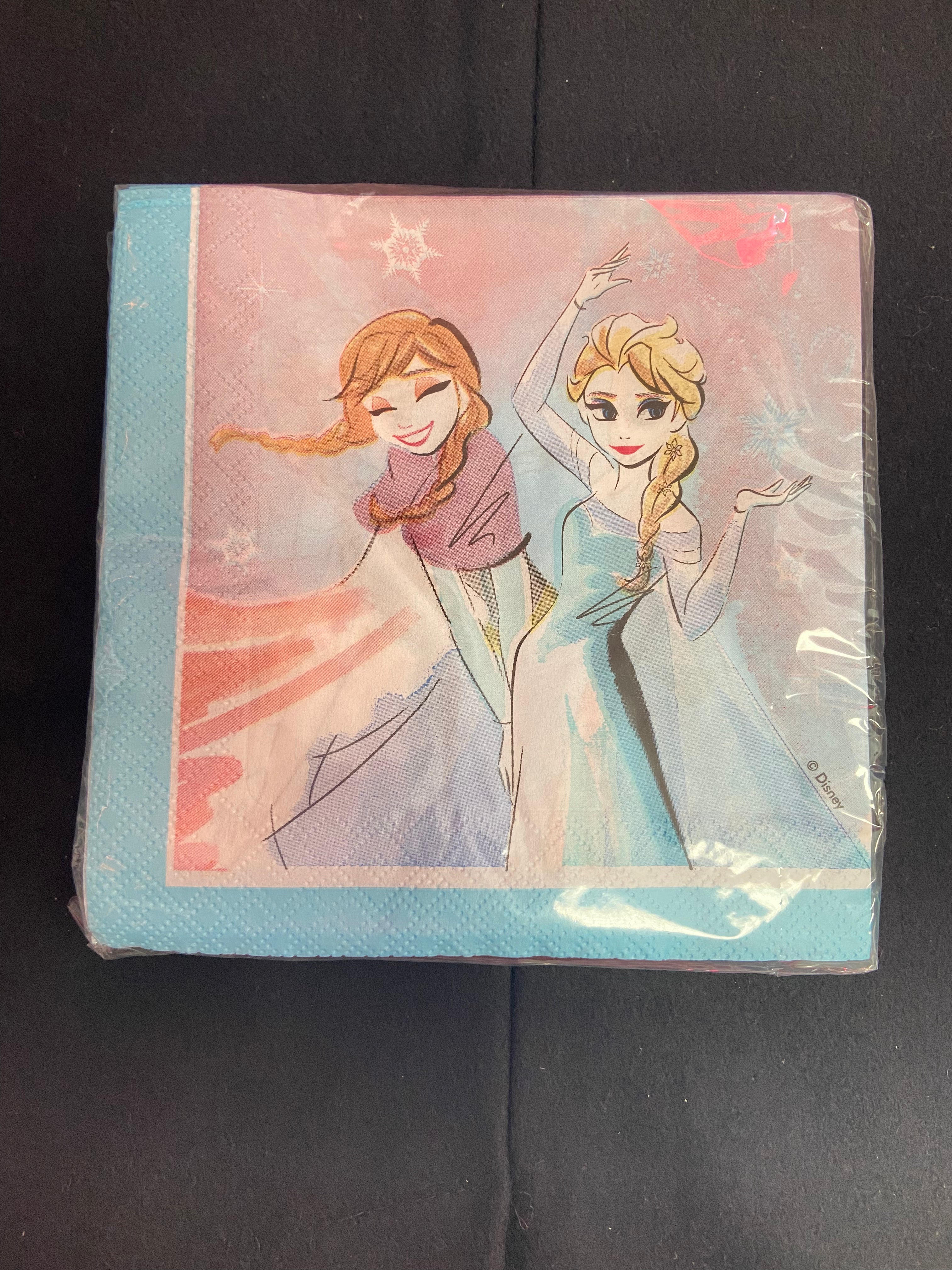20 Frozen 2-ply napkins, 33x33cm